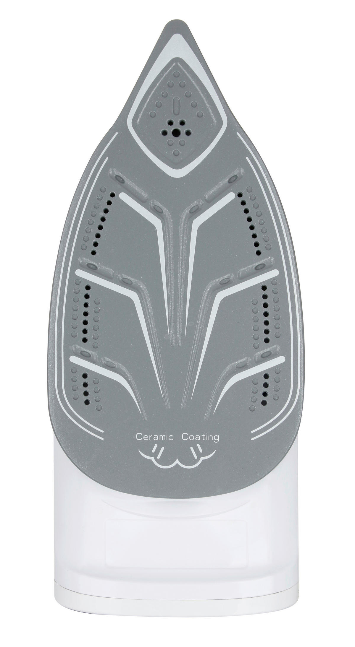 Emerio Dampfbügeleisen SI-110298.4 weiß türkis Kunststoff Keramik B/T: ca. 25,8x11,1 cm Dampfbügeleisen SI-110298.4 - weiß/türkis (25,80/11,10cm) - Emerio