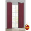 Schlaufenvorhang Look burgund B/L: ca. 140x235 cm Look - burgund (140,00/235,00cm) - Sensation