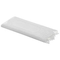 Scheibengardinen-Meterware Jengen weiß H: ca. 50 cm Jengen - weiß (50,00cm)