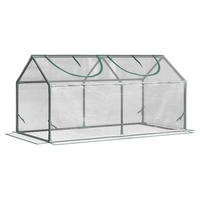 Outsunny Gewächshaus B/H/L: ca. 60x60x120 cm Gewächshaus - transparent (120,00/60,00/60,00cm) - Outsunny