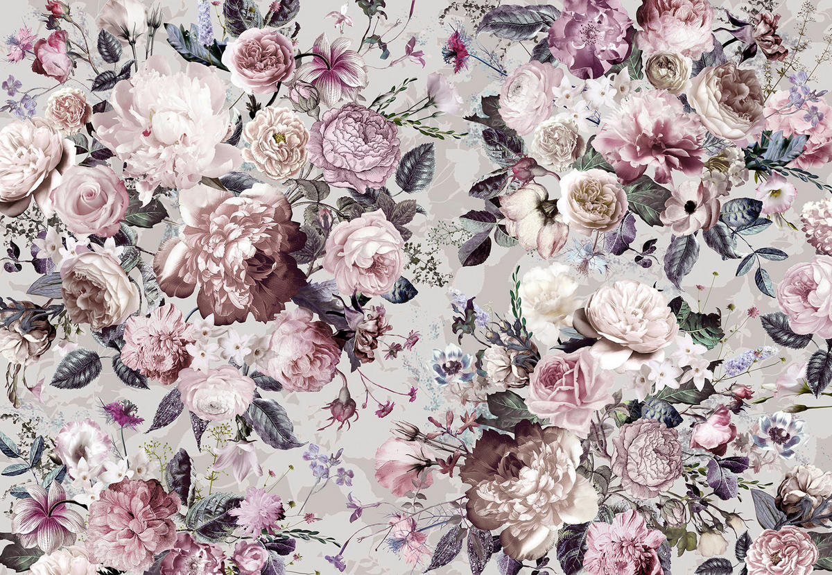 Komar Fototapete Lovely Blossoms Blumen B/L: ca. 350x250 cm Lovely Blossoms - (350,00/250,00cm) - Komar