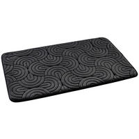 Badematte Wabe Wabe - schwarz (50,00/80,00cm) - POCOline