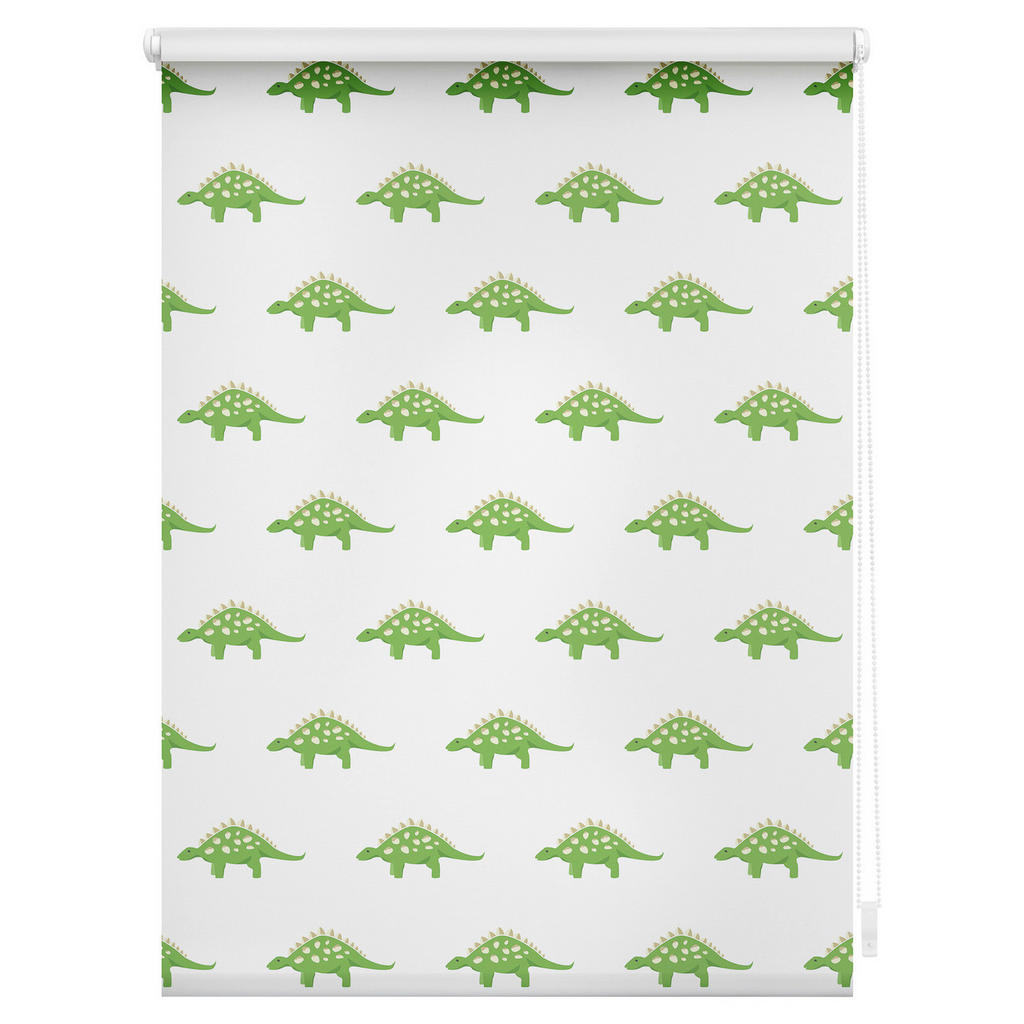 Thumbnail - LICHTBLICK Rollo Dinos grün B/L: ca. 80x150 cm