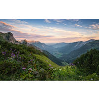 Komar Fototapete Naturpark Allgäuer Hochalpen B/L: ca. 450x280 cm Naturpark Allgäuer Hochalpen - (450,00/280,00cm) - Komar
