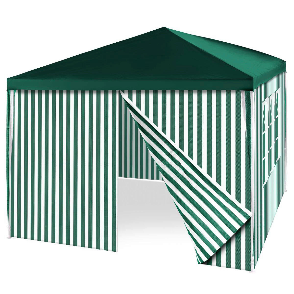 VCM Pavillon grün Polyester-Mischgewebe B/H/L: ca. 300x187x300 cm Pavillon - grün (300,00/300,00/187,00cm) - VCM