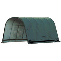 ShelterLogic Weidezelt Run-In-Shed B/H/T: ca. 400x300x610 cm Run-In-Shed - grün (400,00/300,00/610,00cm) - ShelterLogic