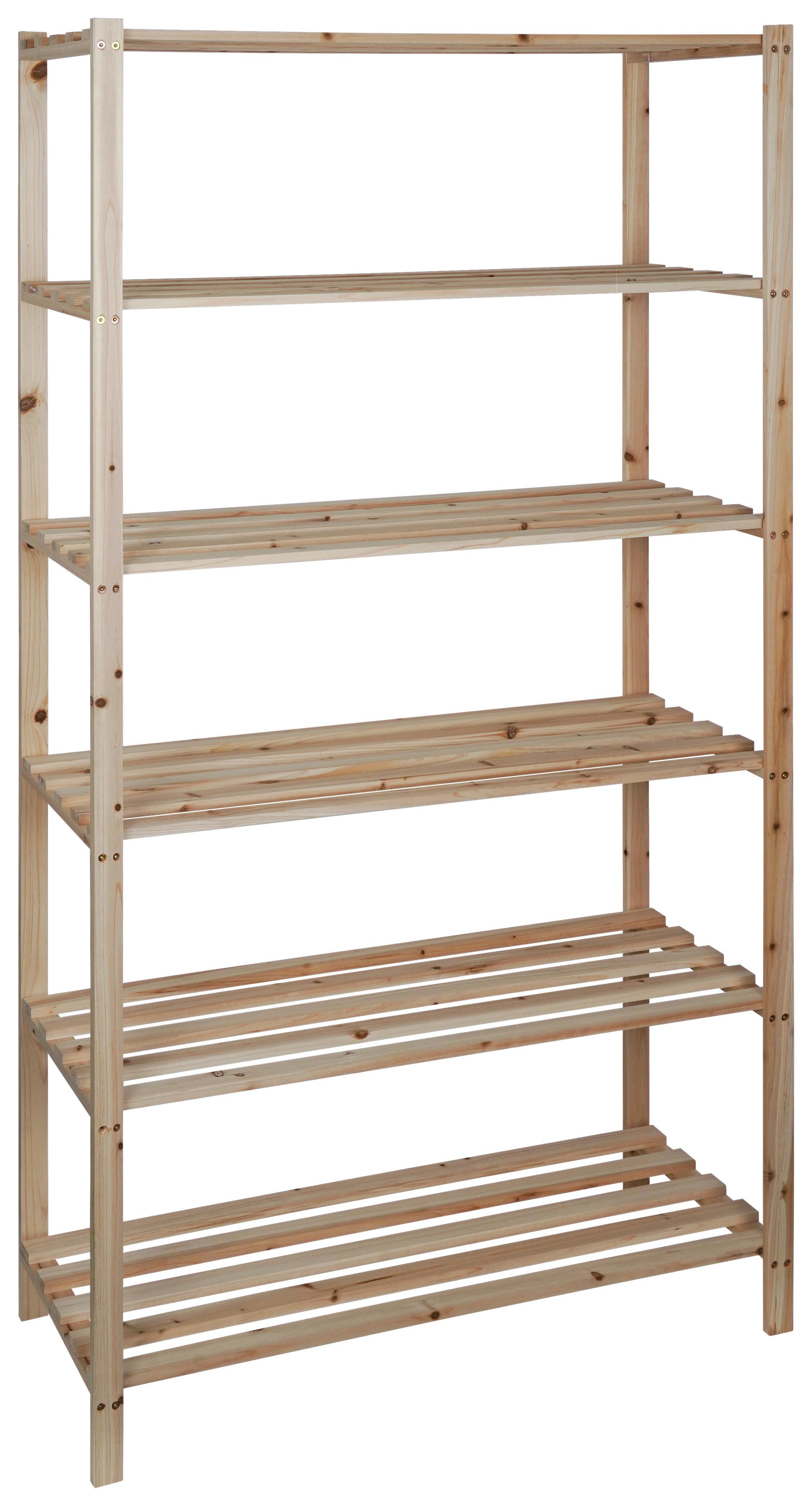 Holzregal B/H/L: ca. 40x180x90 cm Holzregal 180x90x40cm - (90,00/40,00/180,00cm)