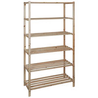 Holzregal B/H/L: ca. 40x180x90 cm Holzregal 180x90x40cm - (90,00/40,00/180,00cm)