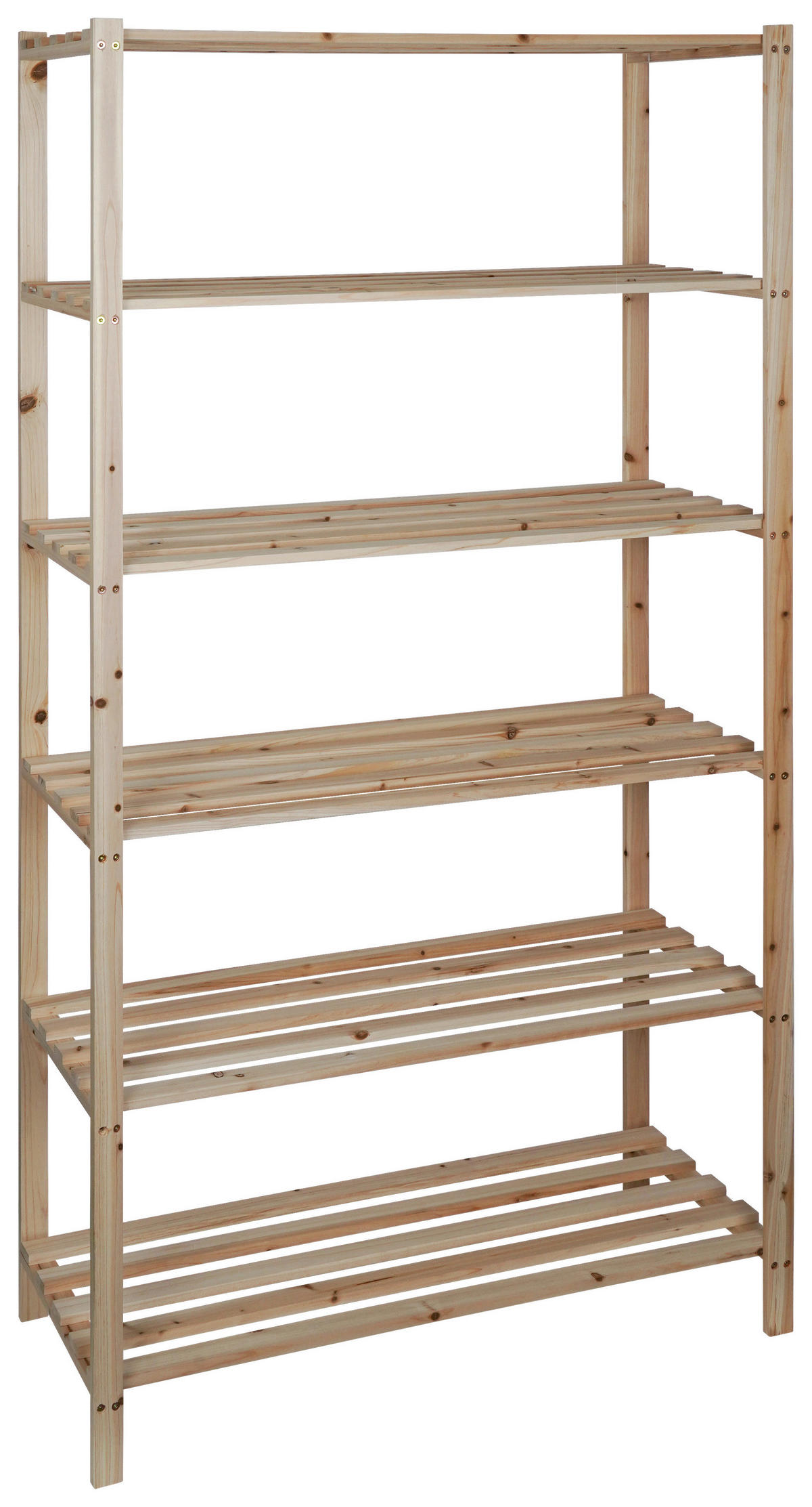 Holzregal B/H/L: ca. 40x180x90 cm Holzregal 180x90x40cm - (90,00/40,00/180,00cm)