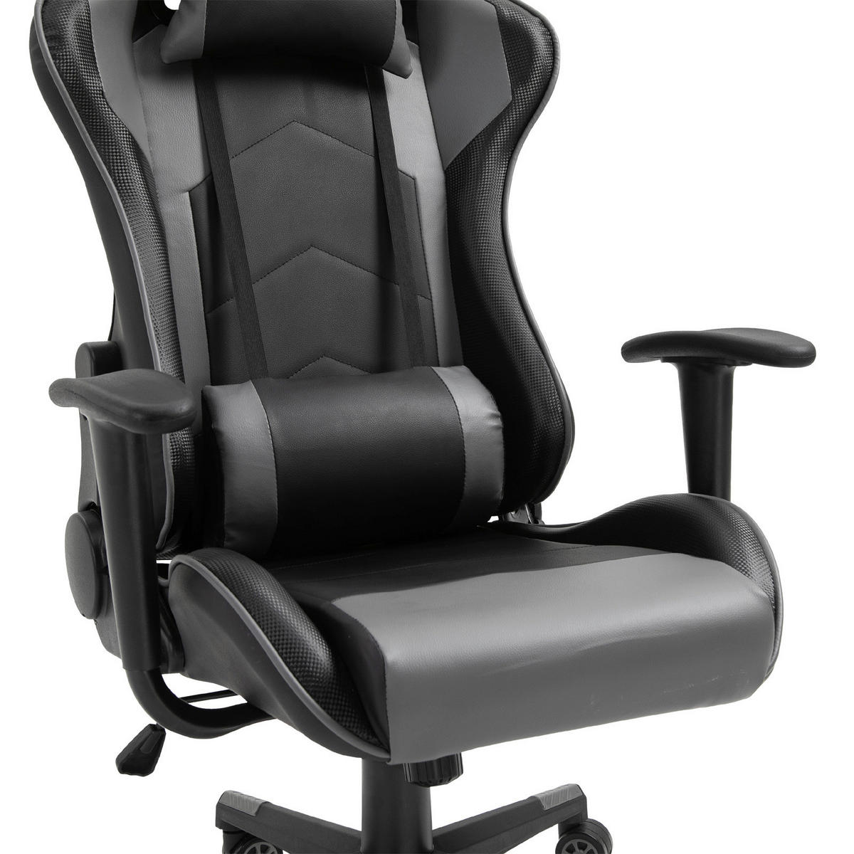 Gaming-Sessel 921-251 schwarz 921-251 - schwarz (67,50/136,00/56,00cm) - Vinsetto