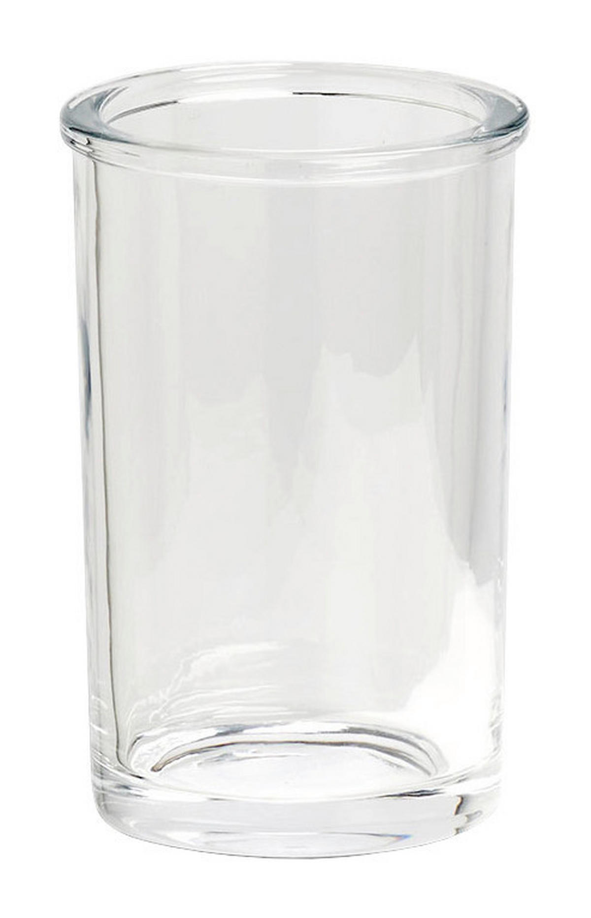 Zahnputzbecher Clear Glas B/H/L: ca. 7x11x7 cm Clear - (7,00/7,00/11,00cm) - Zeller