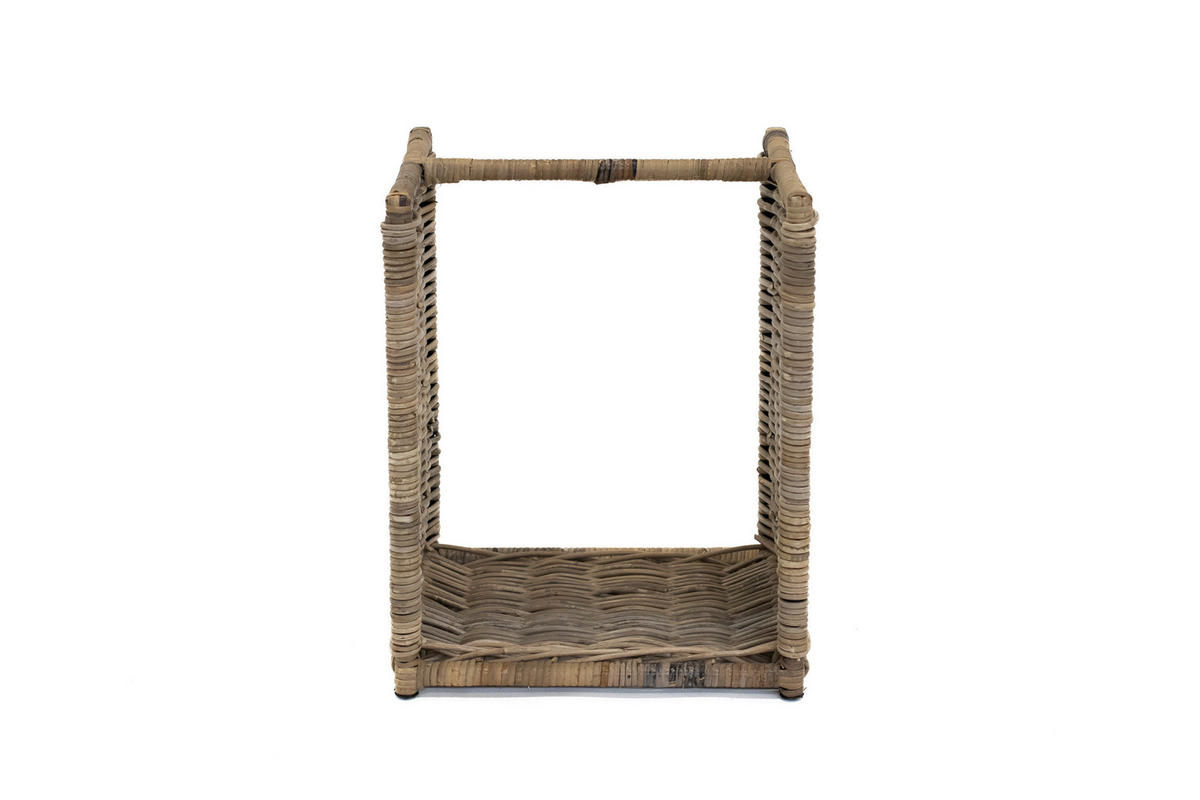 Westmann Kaminholzregal Porthos schwarz B/H/L: ca. 40x120x20 cm Porthos - schwarz (20,00/40,00/120,00cm) - Westmann