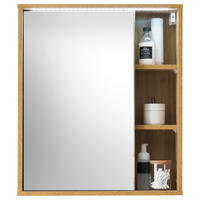 Spiegelschrank Greece Wildeiche Nachbildung B/H/T: ca. 60x70x20 cm Greece - (60,00/70,00/20,00cm)
