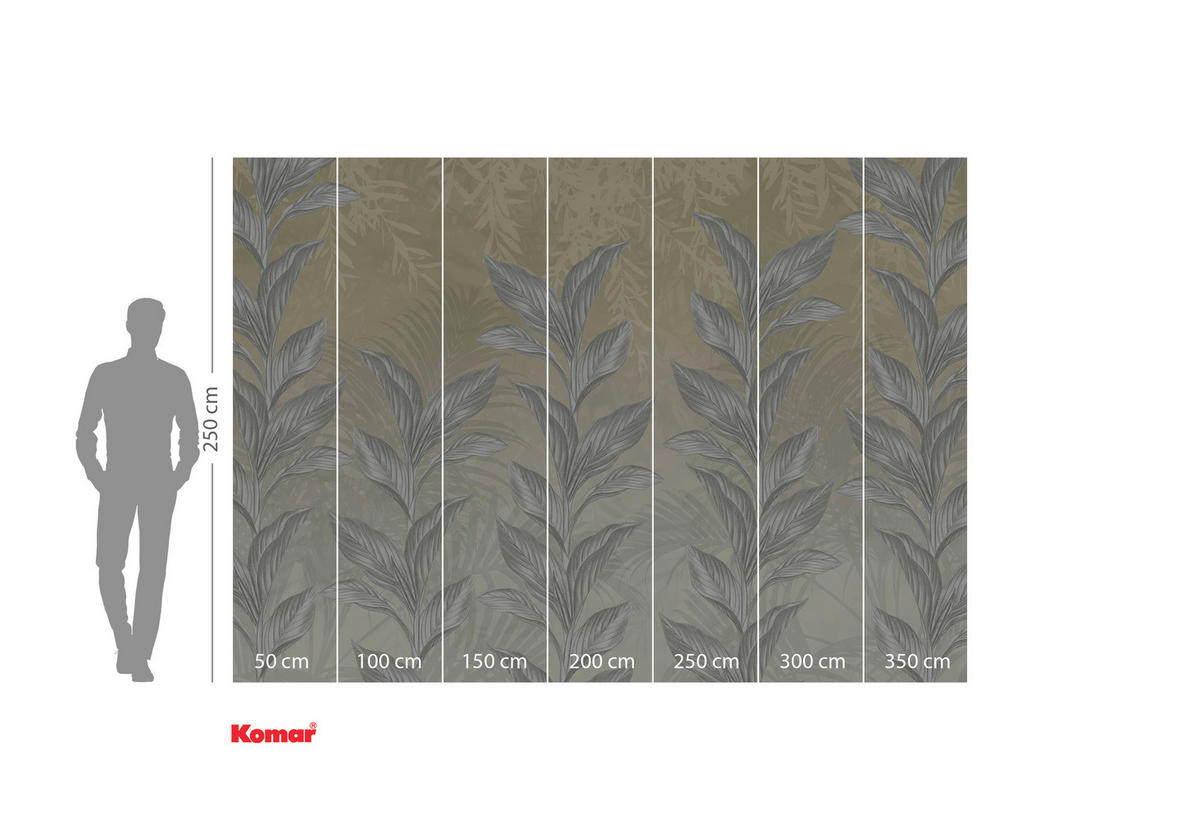 Komar Fototapete Spring Frost B/L: ca. 350x250 cm Spring Frost - (350,00/250,00cm) - Komar