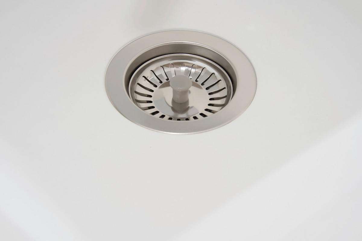 Respekta Einbauspüle Boston 86 x 50 W weiß Mineralite B/H/T: ca. 86x20x50 cm Boston 86 x 50 W - weiß (86,00/20,00/50,00cm) - Respekta