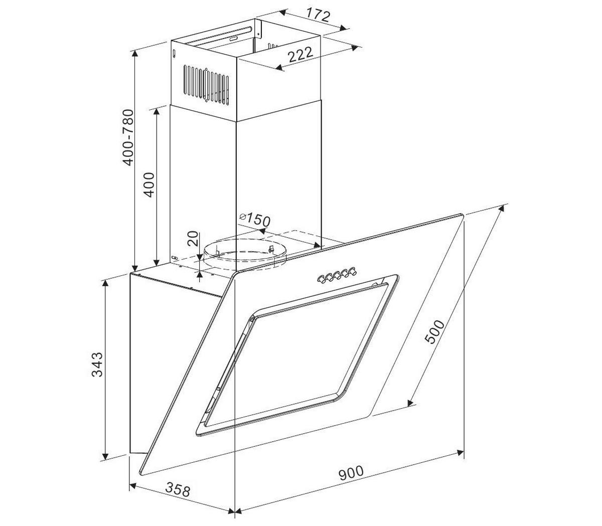 Respekta Küchenblock Premium weiß matt B/H/T: ca. 320x220,5x60 cm Premium - weiß/granit (320,00/220,50/60,00cm) - Respekta