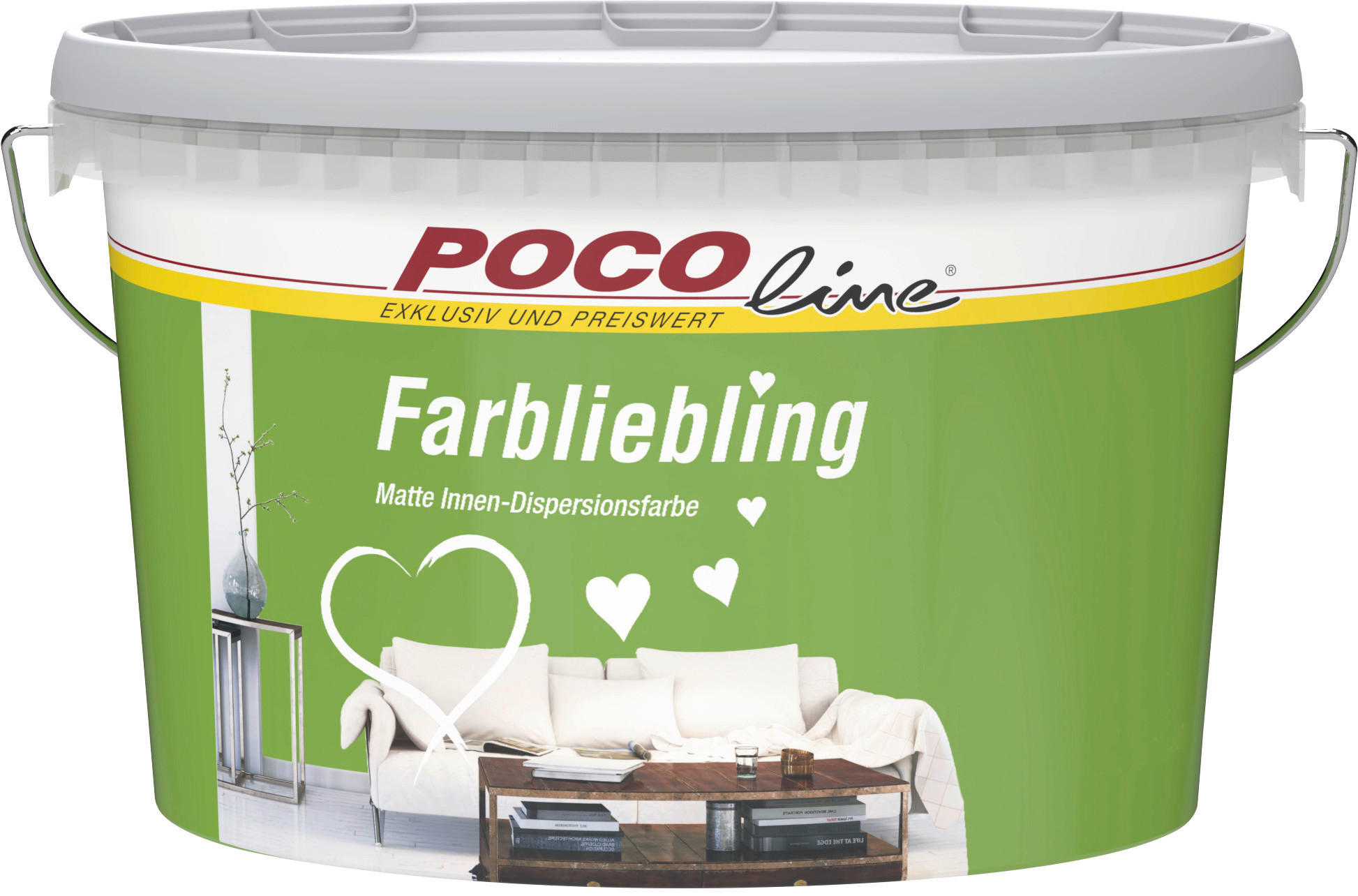 POCOline Raumfarbe Farbliebling Island ca. 2,5 l Farbliebling - Island (2,50l) - POCOline