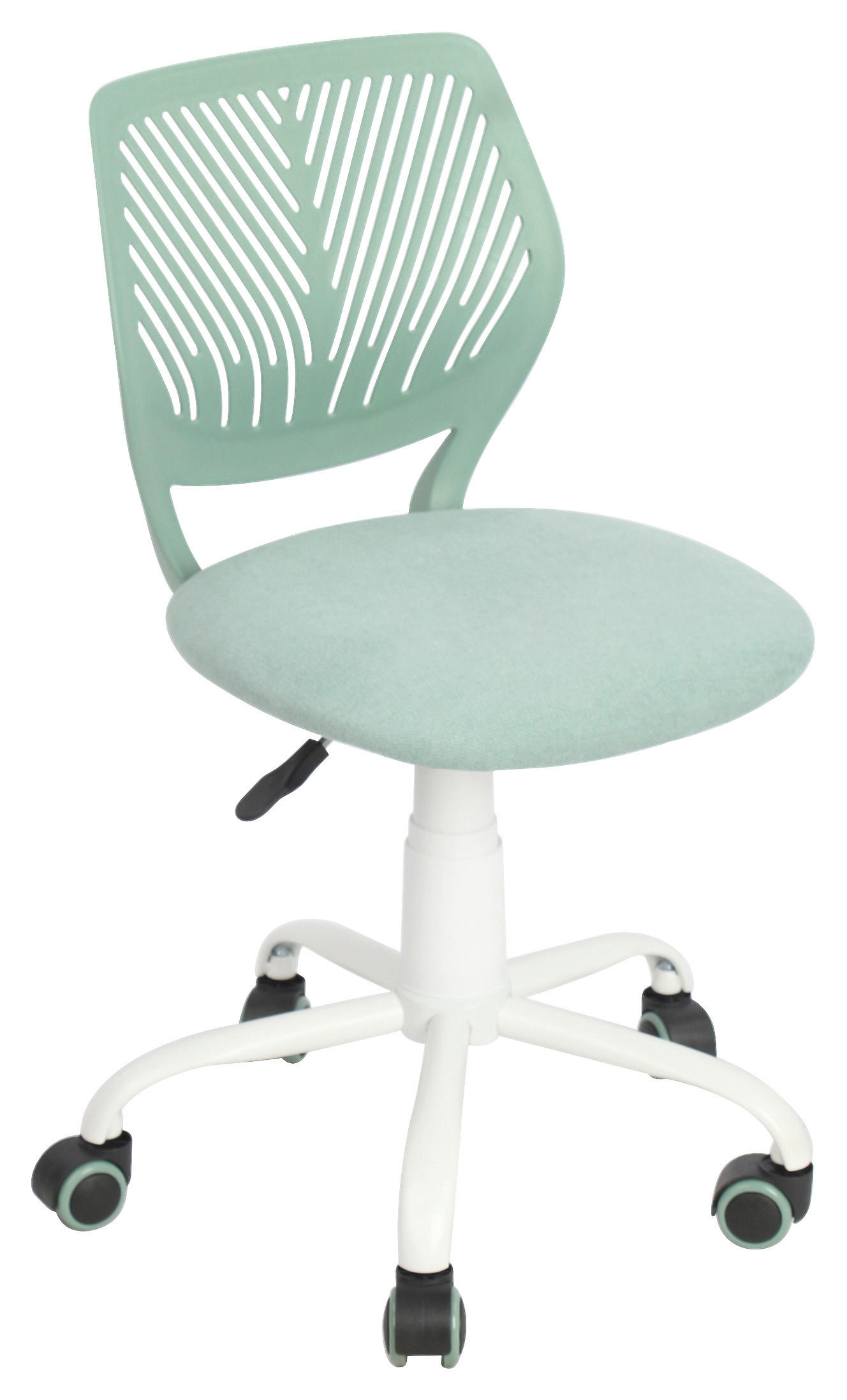 Drehstuhl Melina grün Melina - mint/weiß (49,50/75,00/49,50cm)