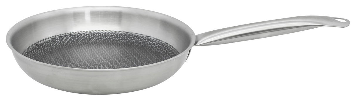 ELO Pfanne silber Edelstahl Pfanne 28cm - silber - ELO