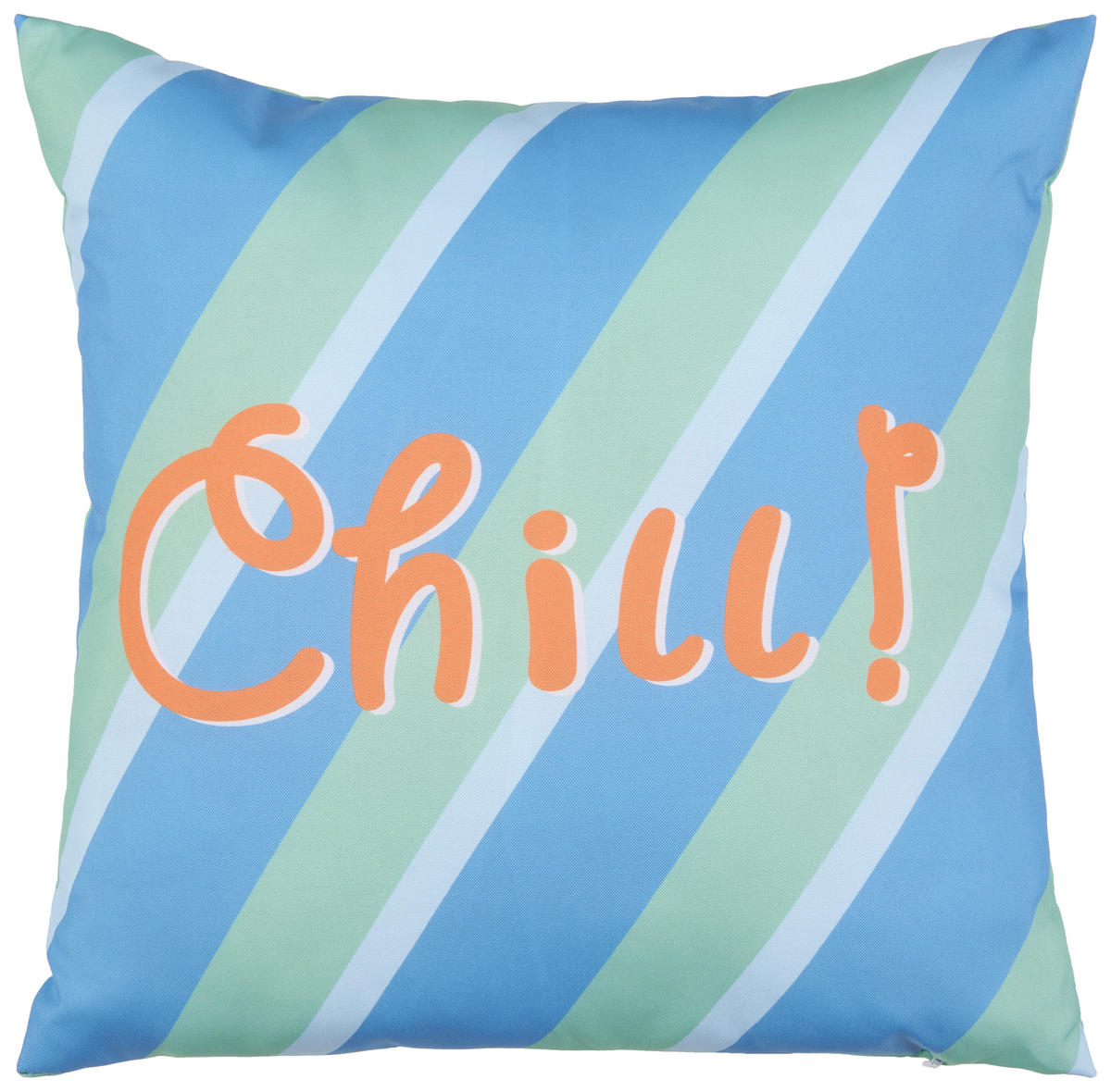 Dekokissen Dekokissen_Outdoor Chill 40x40cm - blau/hellgrün (40,00/40,00cm) - POCOline