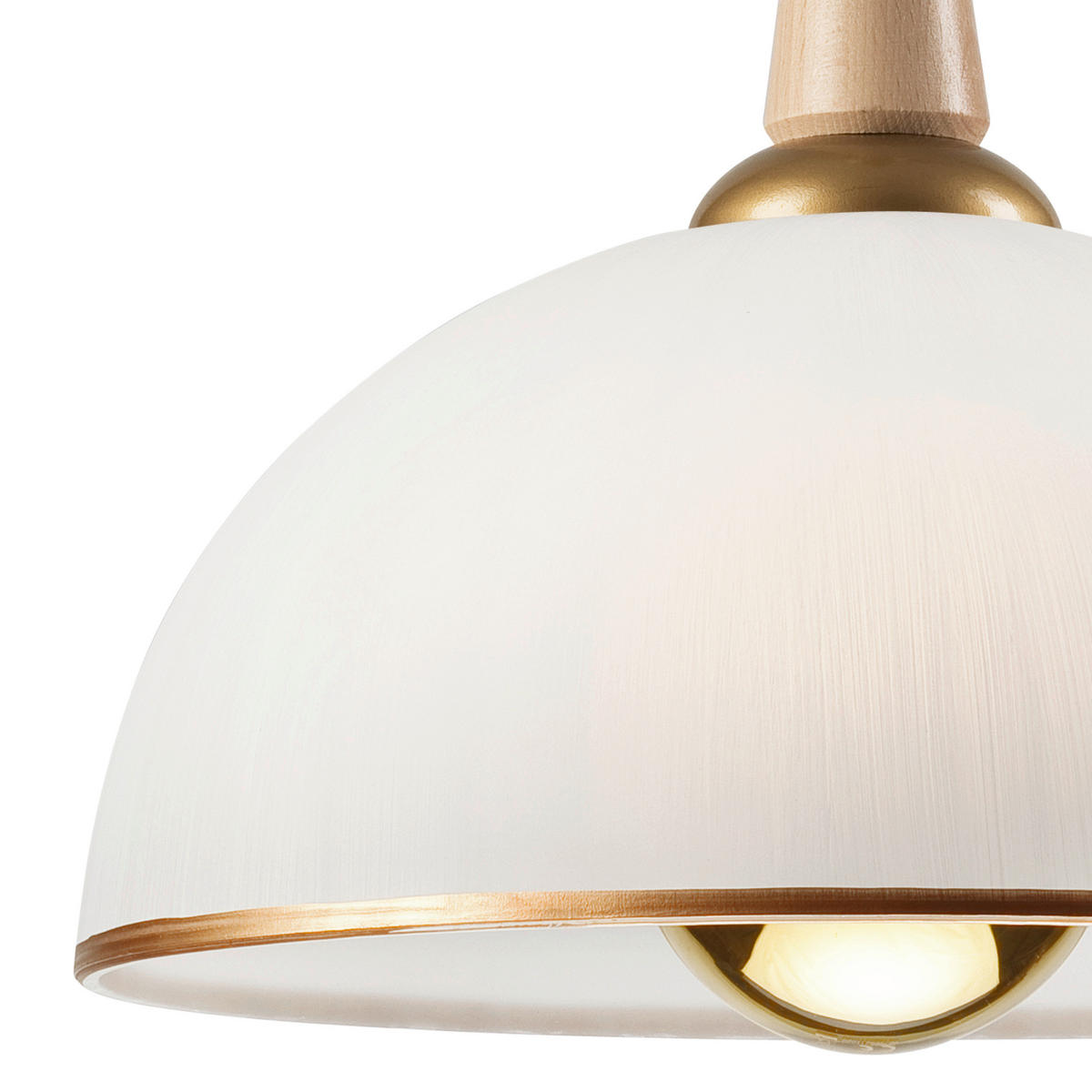 Lamkur Deckenleuchte gold Glas B/H/L: ca. 64x30x64 cm E27 1 Brennstellen CHIARA - gold (64,00/64,00/30,00cm) - Lamkur