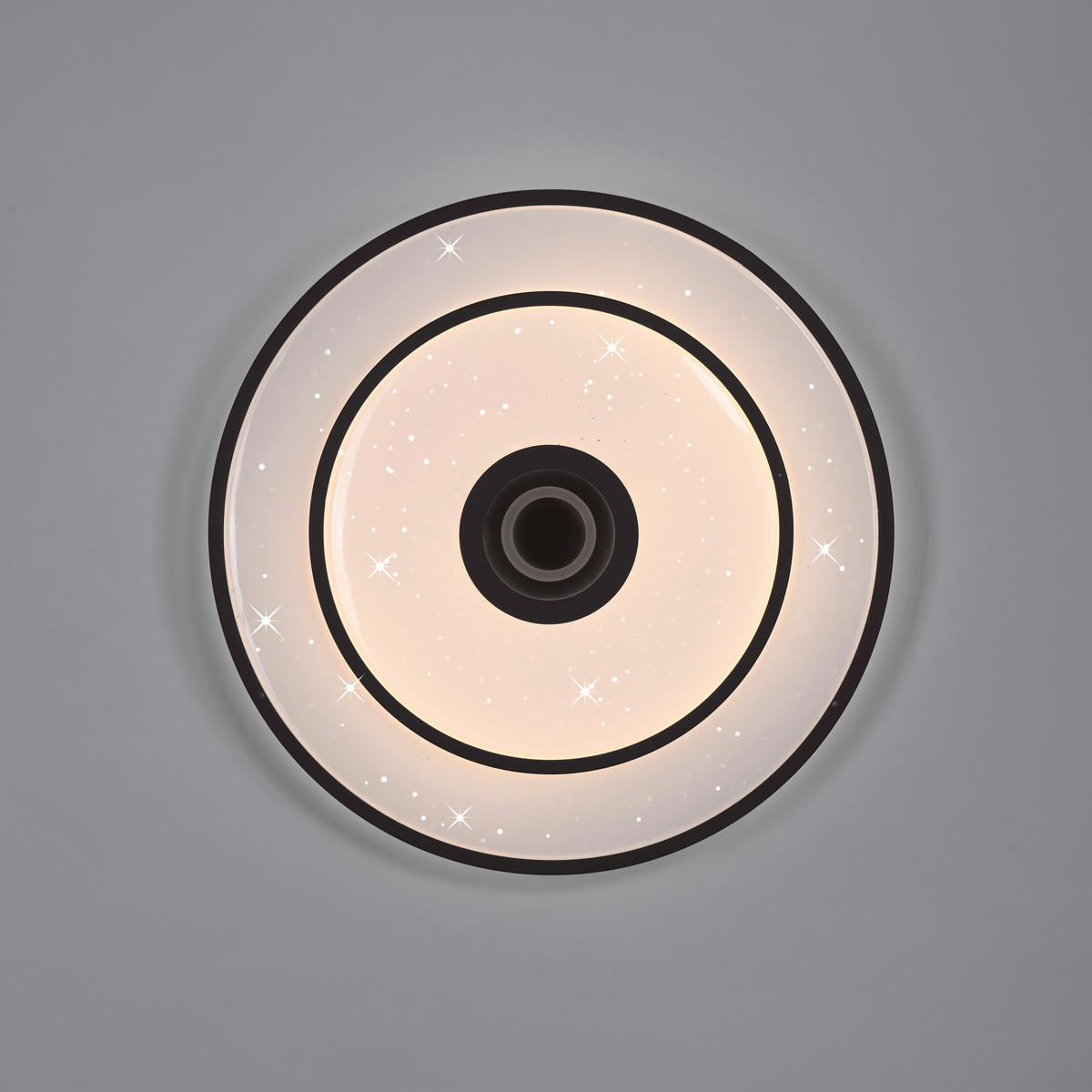 Just Light LED-Deckenleuchte schwarz H/D: ca. 7,5x50 cm LED-Deckenleuchte_Turanus - schwarz (50,00/7,50cm) - Just Light