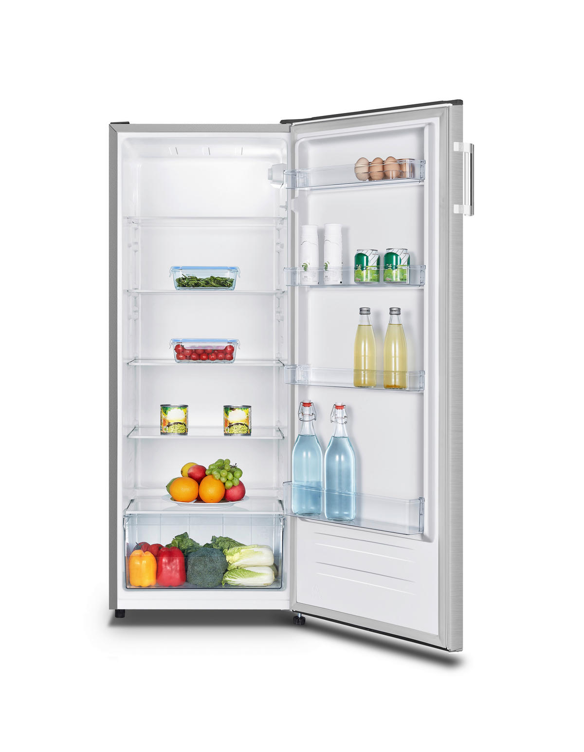 PKM Kühlschrank KS242.0EIX Inox B/H/T/L: ca. 55x143,4x58,8x58,8 cm KS242.0EIX - Inox (58,80/55,00/143,40cm) - PKM