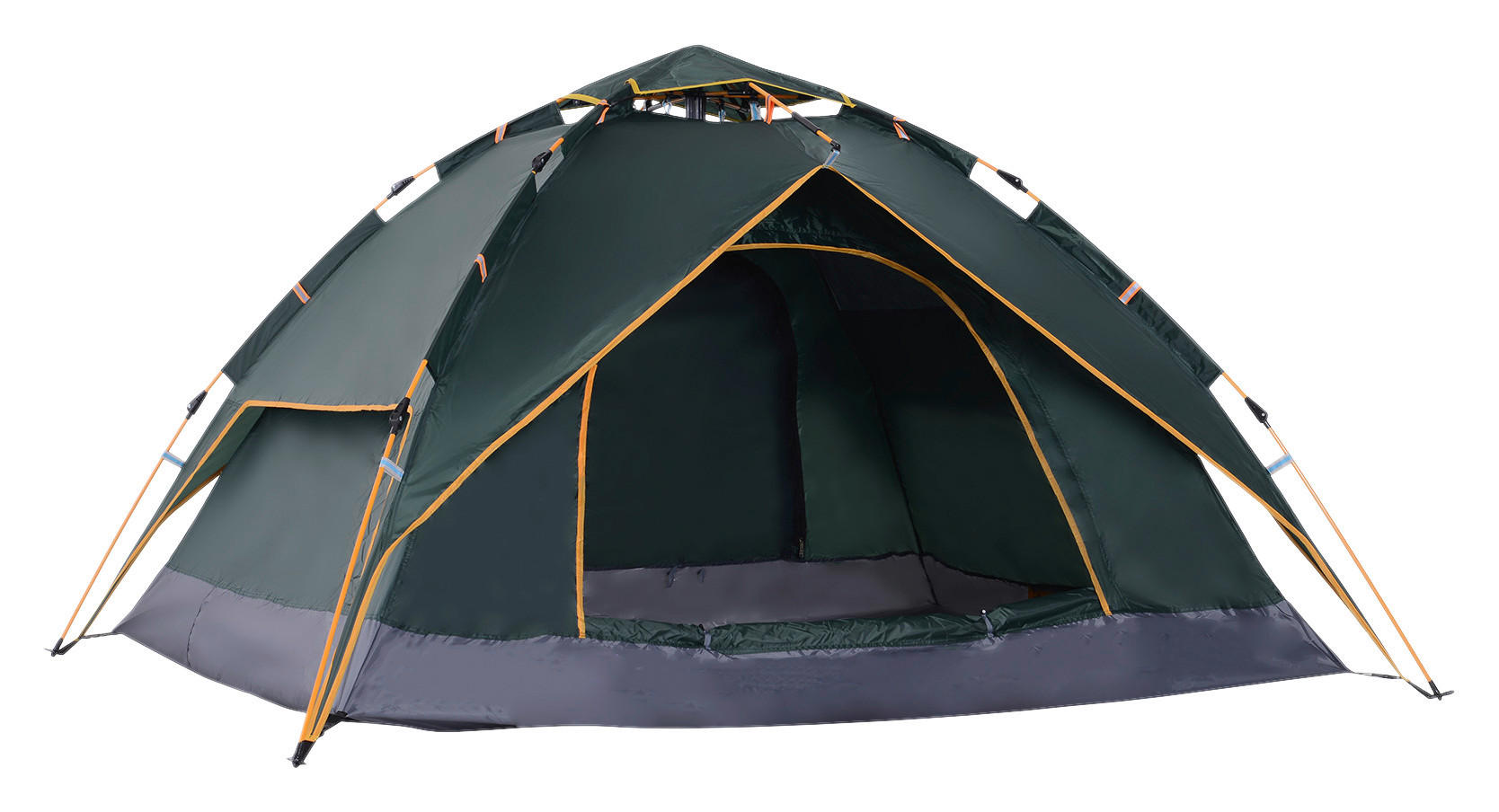 Outsunny Quick-Up-Zelt dunkelgrün Polyester-Mischgewebe B/H/L: ca. 210x140x210 cm Quick-Up-Zelt - dunkelgrün (210,00/210,00/140,00cm) - Outsunny