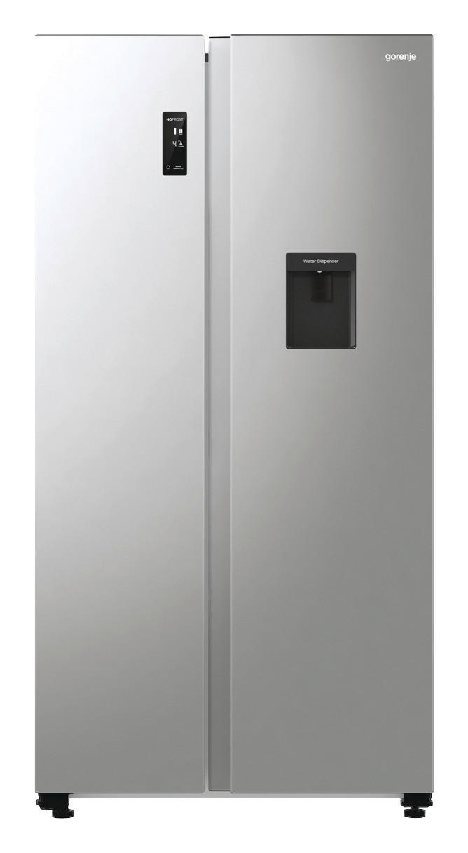 Gorenje Side-by-Side NRR9185EASWD Edelstahloptik B/H/T: ca. 91,5x178,6x67 cm Side-by-Side NRR9185EASWD - Edelstahloptik (91,50/178,60/67,00cm) - Gorenje