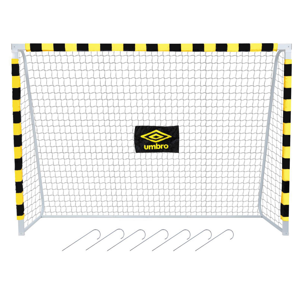 Fußballtor schwarz B/H/T: ca. 300x200x90 cm Fußballtor 300x200x90cm - gelb/schwarz (300,00/200,00/90,00cm)