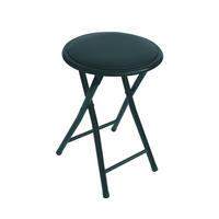 Klapphocker Bennie schwarz B/H/T/D: ca. 30x45x30x30 cm Bennie - schwarz (30,00/45,00/30,00cm)