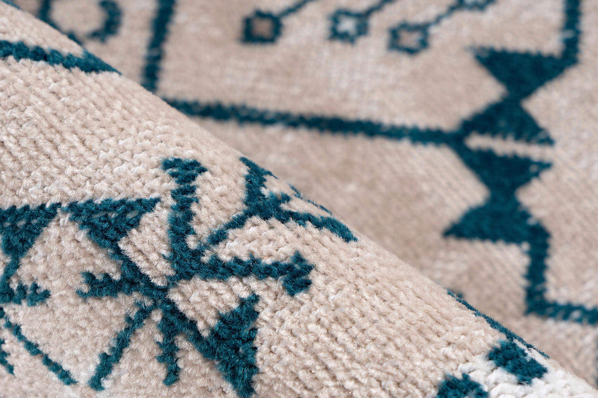 360Living Teppich Ariya taupe B/L: ca. 120x170 cm Ariya - taupe (120,00/170,00cm) - 360Living