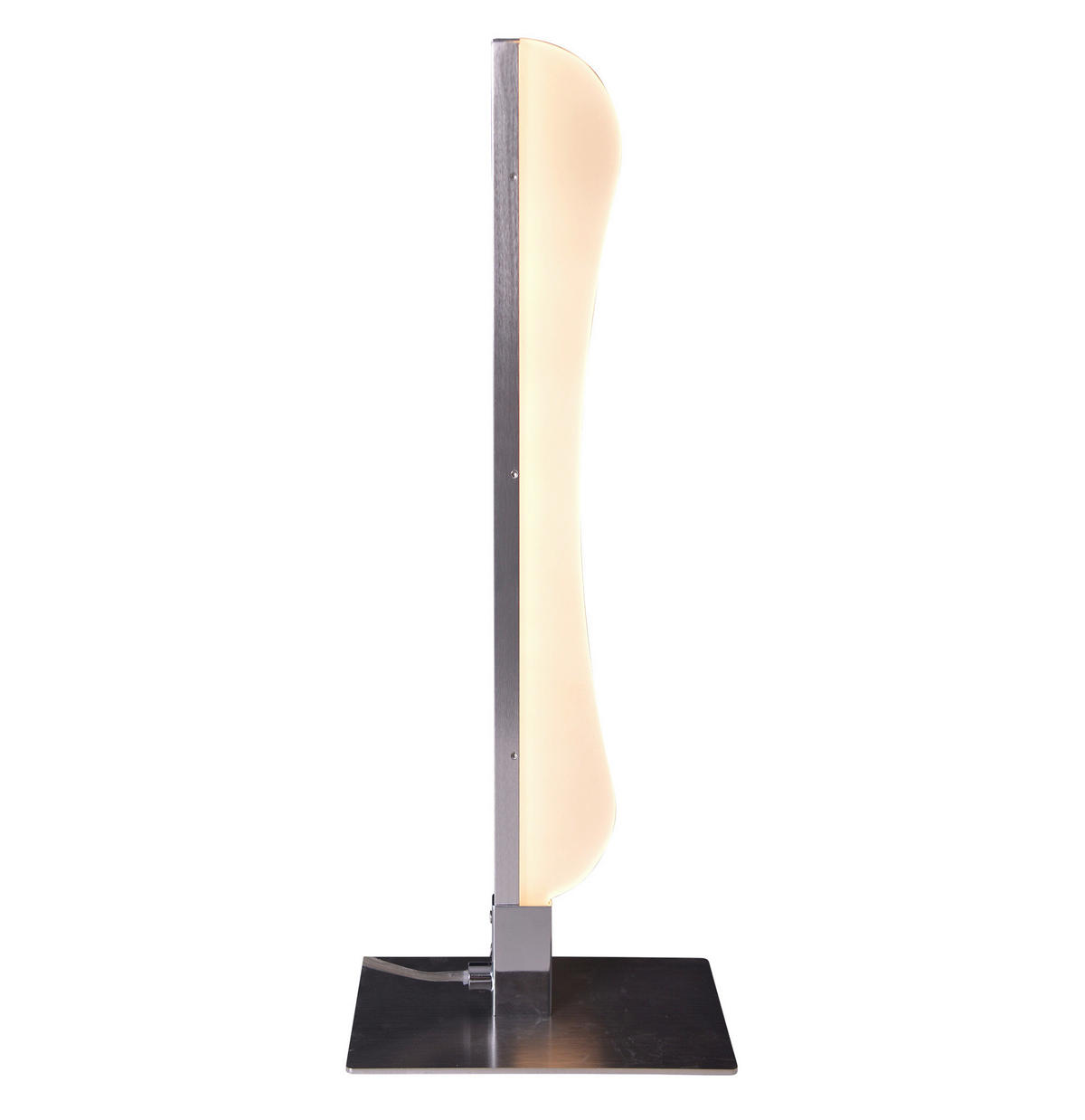 Näve Leuchten Tischleuchte 3113442 Chrom Kunststoff Metall B/H/T: ca. 10x38x16 cm null 1 Brennstellen Bones - Chrom (10,00/38,00/16,00cm) - Näve Leuchten