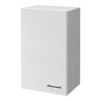 Flex-Well Hängeschrank Lucca weiß matt B/H/T: ca. 50x89x32 cm Lucca - weiß/Alu (50,00/89,00/32,00cm) - Flex-Well