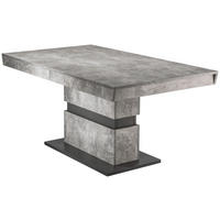 Tisch MATTHEW Beton Optik anthrazit B/H/T: ca. 160x75x90 cm MATTHEW - Beton/anthrazit (160,00/75,00/90,00cm) - byLIVING