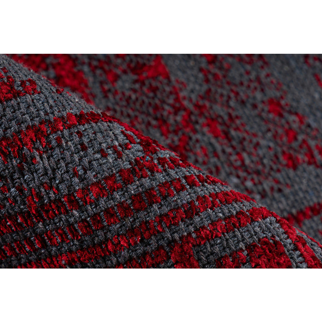 Thumbnail - Kayoom Flachflorteppich Kalea 325 rot B/H/L: ca. 160x0,8x230 cm