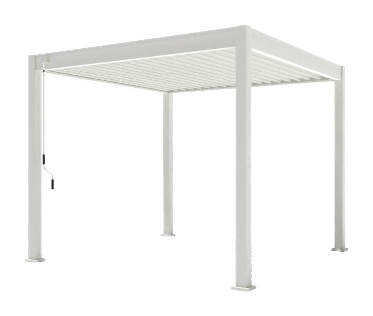 PergoLine Pergola Trumpf weiß Aluminium B/H/L: ca. 300x255x300 cm Trumpf - weiß (300,00/300,00/255,00cm) - PergoLine