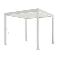 PergoLine Pergola Trumpf weiß Aluminium B/H/L: ca. 300x255x300 cm Trumpf - weiß (300,00/300,00/255,00cm) - PergoLine