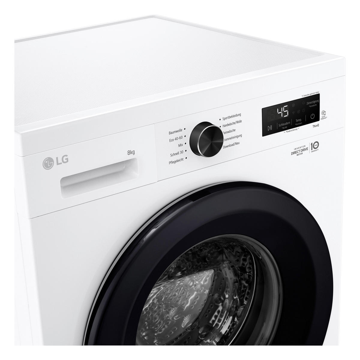 LG Waschmaschine F4WB3085 weiß B/H/T: ca. 60x85x55 cm ca. 8 kg Waschmaschine F4WB3085 - weiß (60,00/85,00/55,00cm) - LG