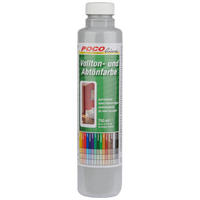 POCOline Vollton- und Abtönfarbe perlgrau ca. 0,75 l Voll+Abtönfarbe 750ml perlgrau - perlgrau (750ml) - POCOline