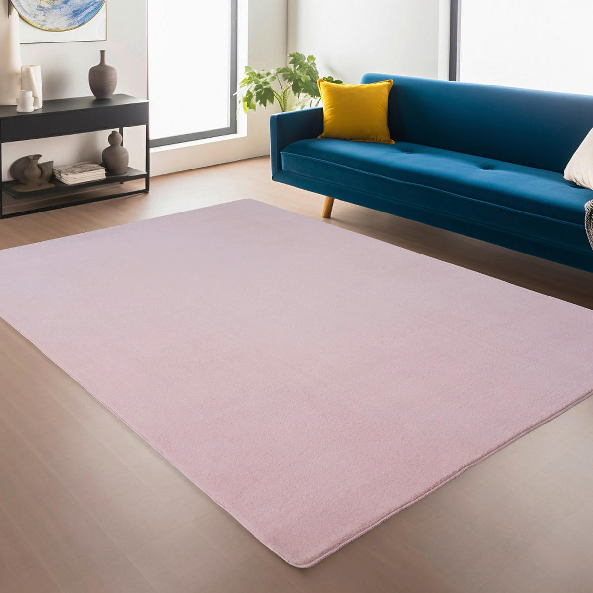 Ayyildiz Teppich JOY rosa B/L: ca. 160x220 cm JOY - rosa (160,00/220,00cm) - Ayyildiz