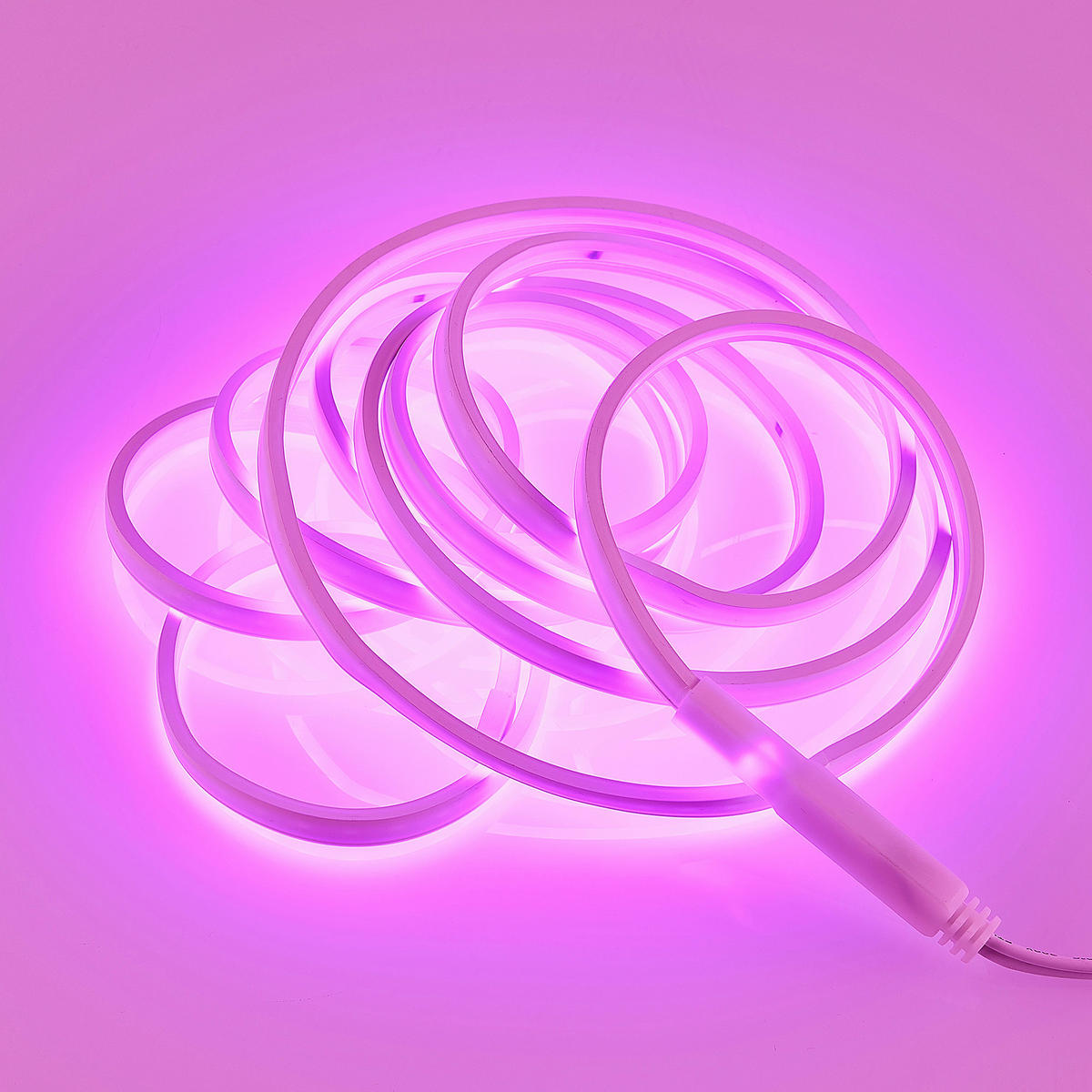 Lichtband weiß Kunststoff B/L: ca. 1x300 cm LED-Lichtband_Neon - weiß (1,00/300,00cm)