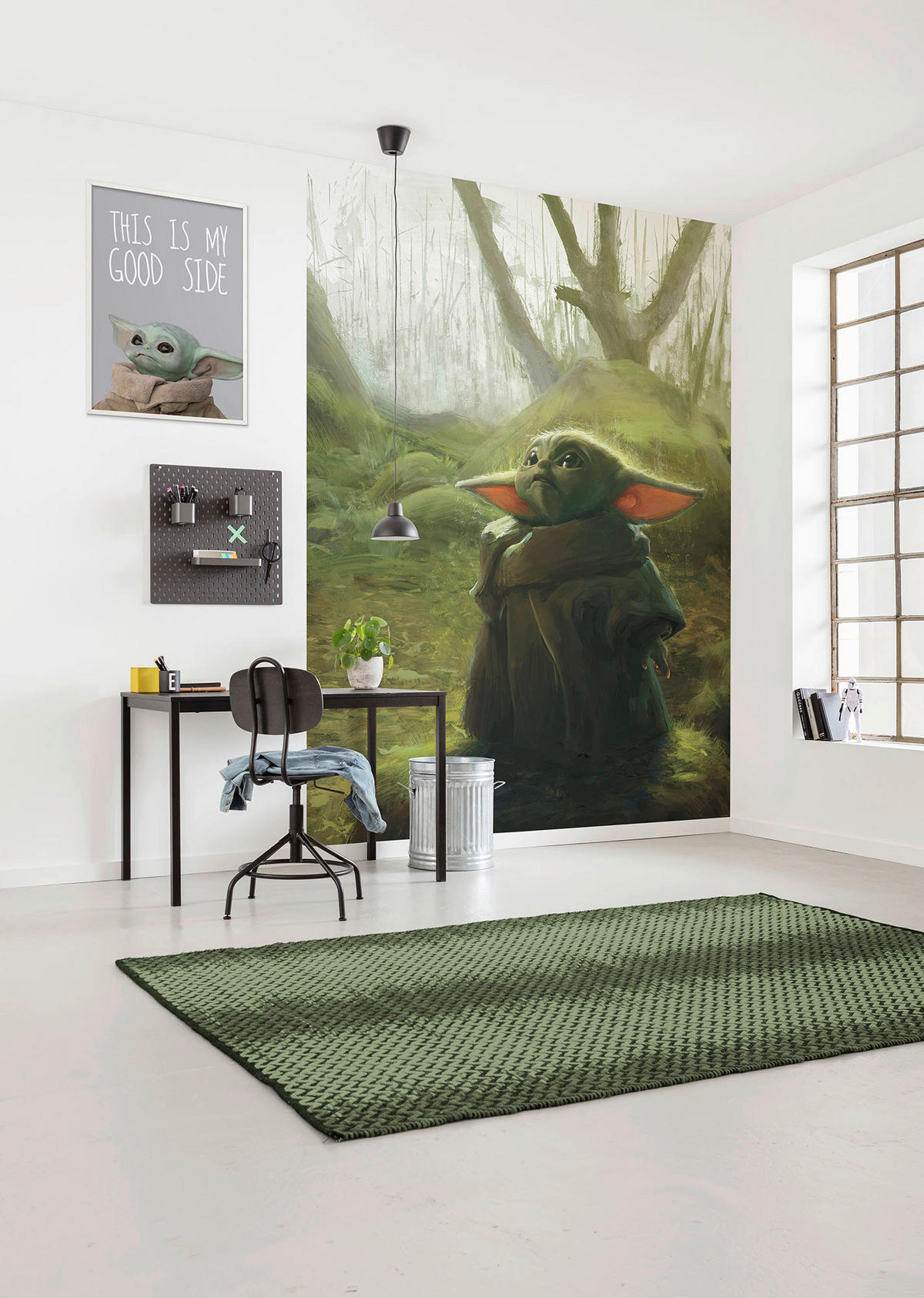 Komar Fototapete Mandalorian Grogu Acrylic IADX4-018 B/H: ca. 200x280 cm Mandalorian Grogu Acrylic IADX4-018 - (200,00/280,00cm) - Komar