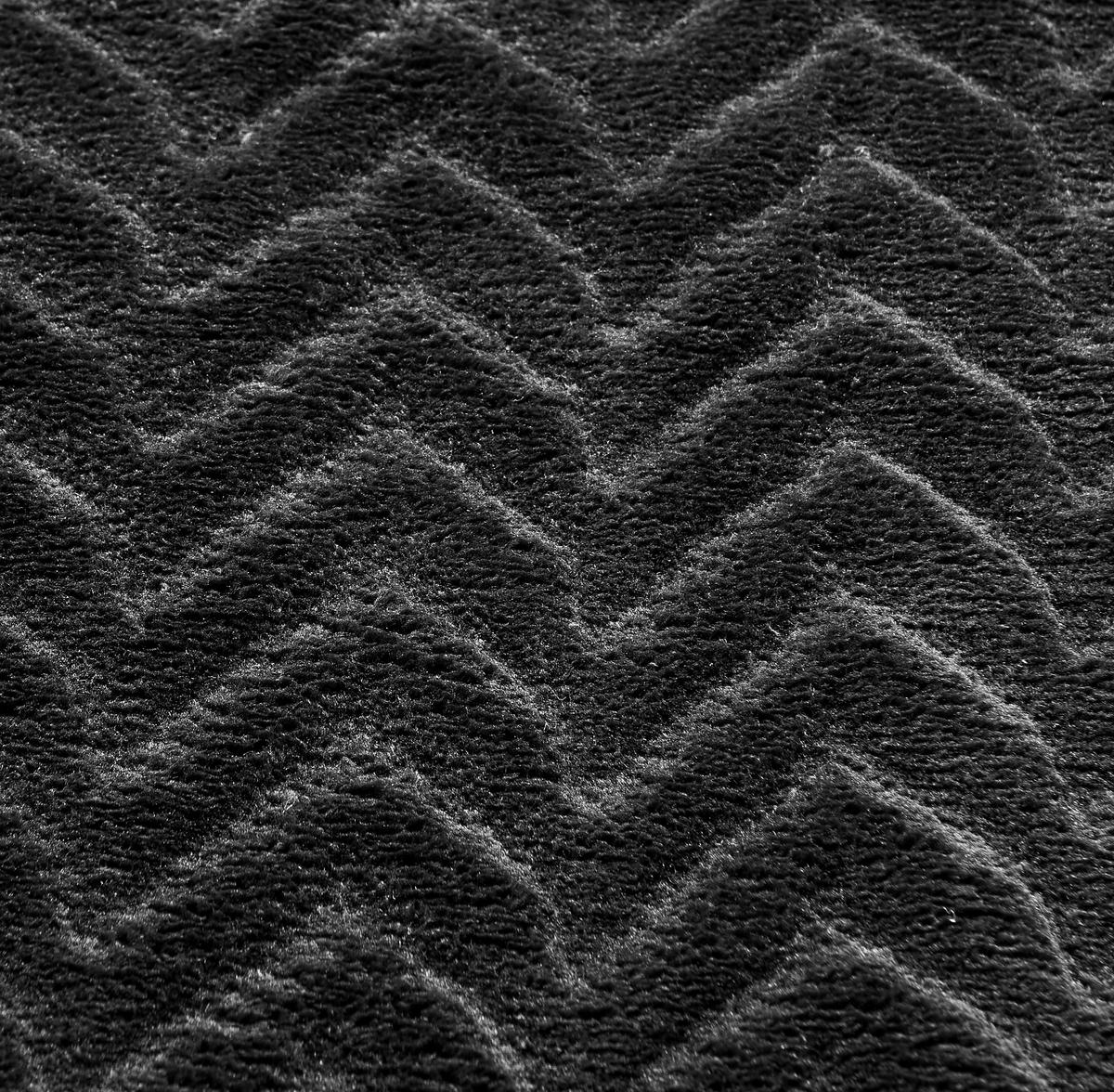 Flanelldecke Flanelldecke_Louise 180x210 schwarz - schwarz (180,00/210,00cm)