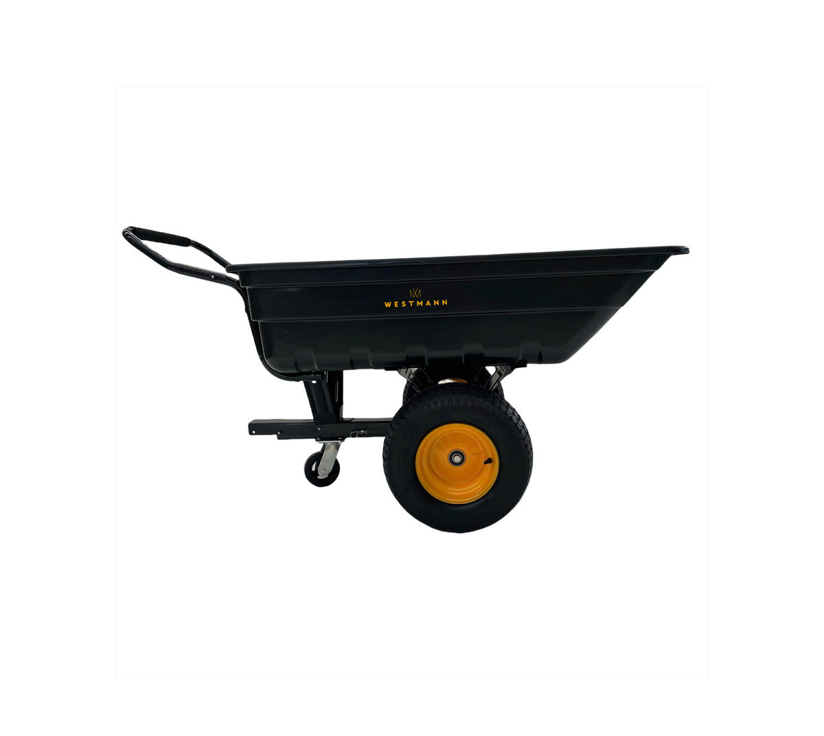 Westmann Schubkarre Prakta schwarz B/H/L: ca. 95,5x75x167 cm Prakta - schwarz (167,00/95,50/75,00cm) - Westmann
