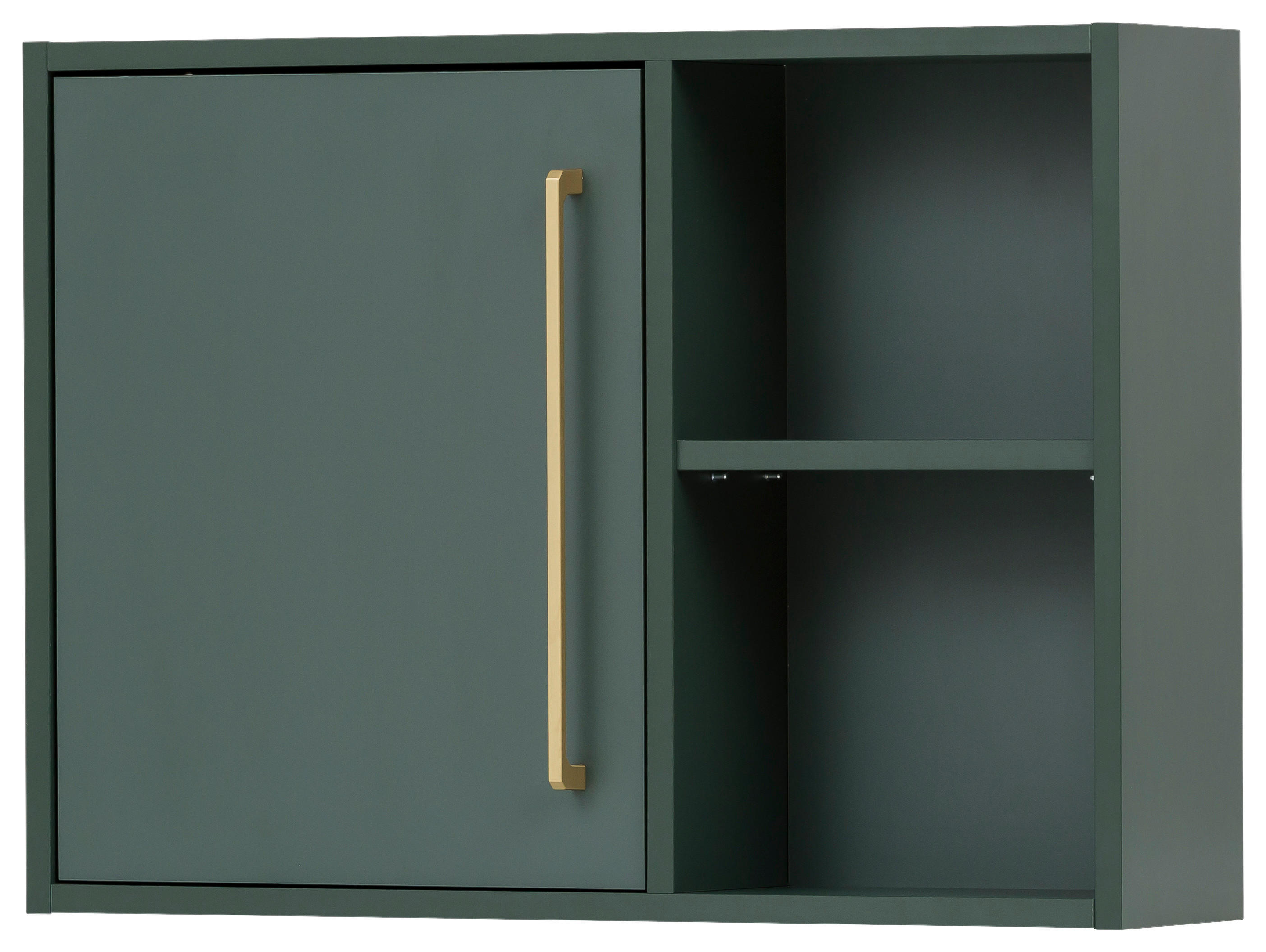 Hängeschrank Kent waldgrün B/H/T: ca. 66,8x48,4x16 cm Kent - waldgrün (66,80/48,40/16,00cm) - Möbelpartner