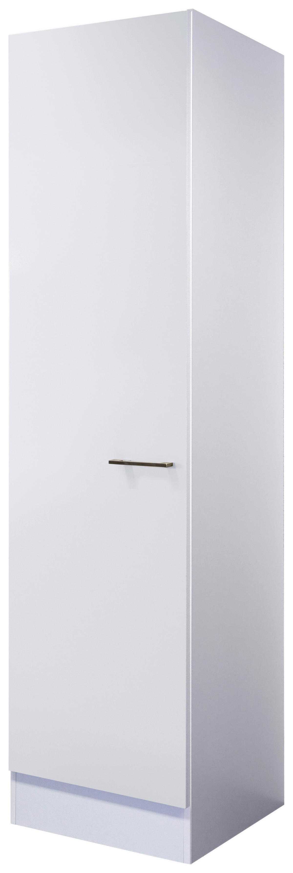 Unterschrank Vita weiß matt B/H/T: ca. 50x200x57 cm Vita - weiß/Edelstahl (50,00/200,00/57,00cm) - Flex-Well