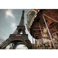 Komar Fototapete Carrousel de Paris B/L: ca. 184x127 cm Carrousel de Paris - (184,00/127,00cm) - Komar