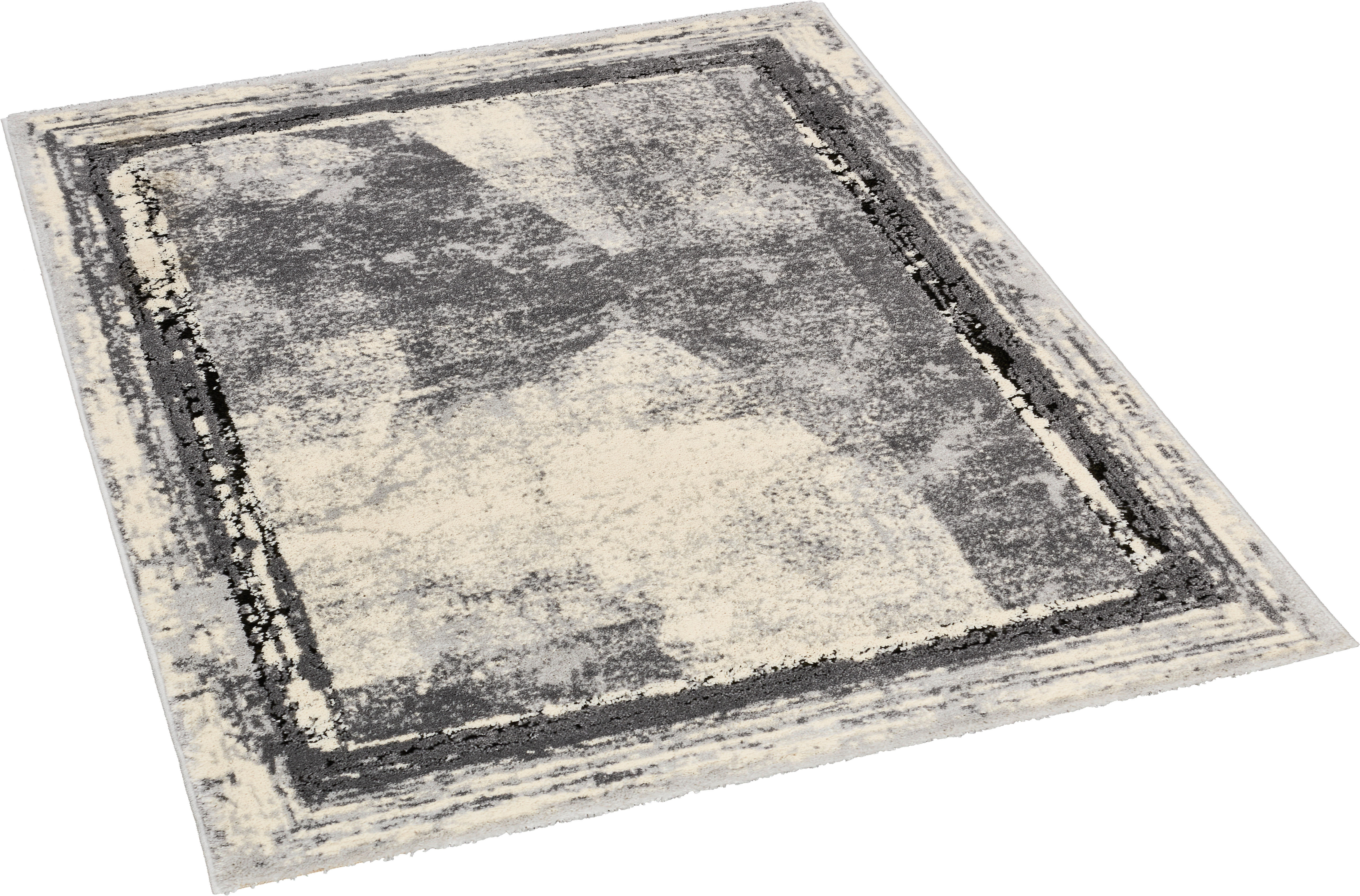 Webteppich Luciano grau B/L: ca. 80x150 cm Luciano - grau (80,00/150,00cm)