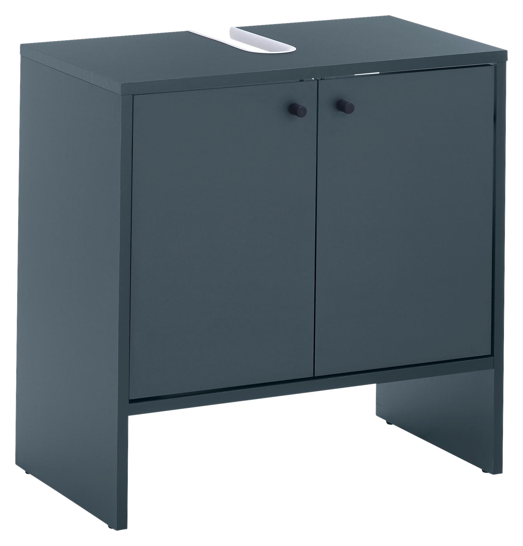 Waschbeckenunterschrank Kairo blau dunkel B/H/T: ca. 60x60x35 cm Kairo - blau (60,00/60,00/35,00cm)
